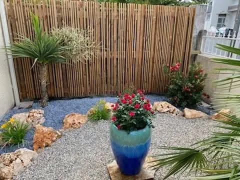 Aménagement paysager par RONDET PAYSAGES — Médoc / Bassin d'Arcachon / CUB (réf. amenagement-08)